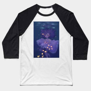 Goldfish Girl Baseball T-Shirt